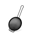 Sietas su rankena 18cm (juodas)