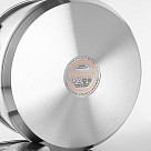 Stockpot MASTER CHEF 20x11 cm / 3.1 LTR with glass lid (stainless steel)