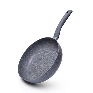 Deep frying pan VULCANO 28x7 cm with induction bottom (aluminium with non-stick coating)