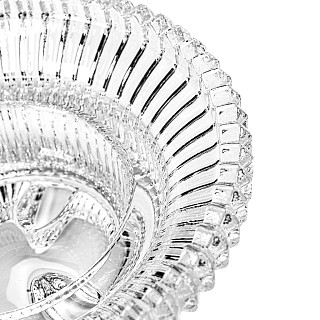 Tealight and pillar candle holder 11х5 cm  (glass)
