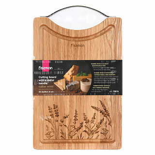 Доска разделочная из гевеи 32,5 х 20 см