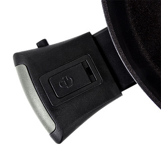 Puodas BRILLIANT 28x7,5 cm / 4,1 l su nuimamomis rankenomis ir stikliniu dangčiu (aliumininis su nepridegančia danga)