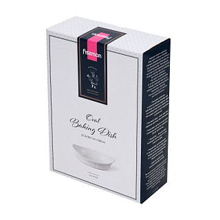 Cepamtrauks 22,5 x 18 x 7 cm / 820 ml Horeca (porcelāns)