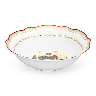 Bowl CHRISTMAS EVE 23.5x6.5 cm (new bone china), art. 16029