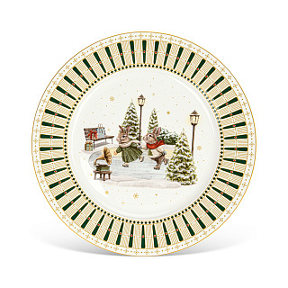 Šķīvis MIRACLE 27 cm (jaunais kaula porcelāns)