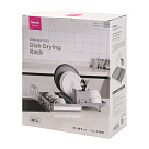 Dish drying rack 51x36.5 cm (stainless steel, plastic)