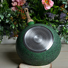 Wok panna MALACHITE 24x7 cm (alumīnijs)