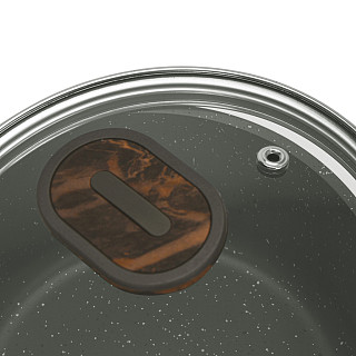 Kausiņš Cuisine 16x7.5 cm / 1.3 l ar stikla vaku, art. 14591