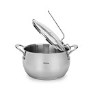 Casserole Vita 4.5 l with glass lid (stainless steel)
