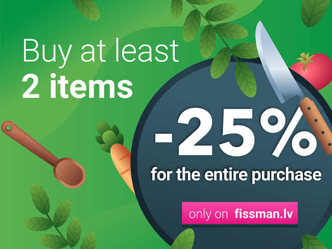 -25% off your entire purchase!
