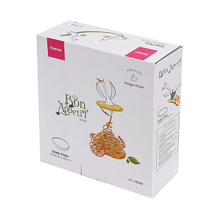 Dziļais šķīvis BON APPETIT 23 cm (porcelāns)