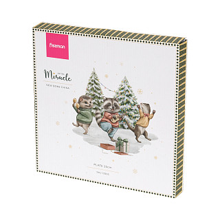 Šķīvis MIRACLE 25 cm (jaunais kaula porcelāns)