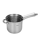 Kauss FEDELE ar sietu fritēšanai 18x15 сm / 3,57 l ar stikla vāku