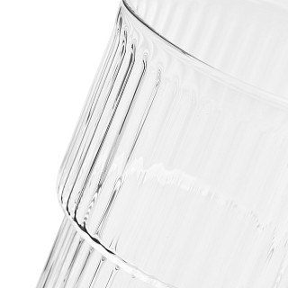 Stiklinės stiklinės 2 vnt / 370 ml (karščiui atsparus stiklas)