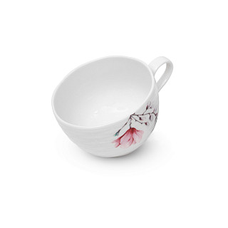 Tase ar apakštasi MAGNOLIA 280 ml (porcelāns)
