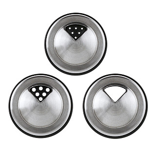 Набор для приправ 6x110 мл на подставке (стекло), art. 6432