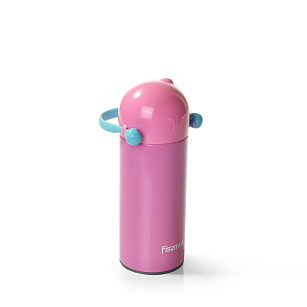 Double wall vacuum bottle Boxing 300 ml (stainless steel), pink