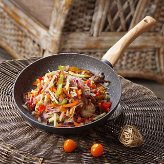 Сковорода индукционная 28 см Lana