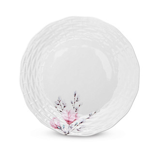 Set of 2 plates MAGNOLIA 20 cm (new bone china)