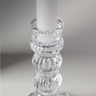 Pillar candle holder 10х14 cm (glass)