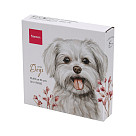 Porcelāna šķīvis 14,5 cm Dog