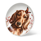 Šķīvis DOGS 14,5 cm (jaunais kaula porcelāns)
