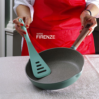 Frying pan FIRENZE 26x6.5 cm with induction bottom (aluminium with non-stick coating)