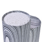 Nažu statīvs ar 2 nodalījumiem 11x11x22 cm peleks marmors (plastmasa)