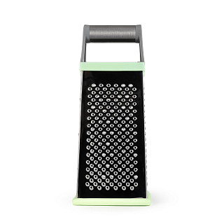 24.5 cm four-sided grater (stainless steel + plastic)