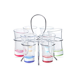 Stiklinių stiklinių rinkinys 65ml / 6vnt (stiklas)
