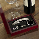 Wine accessories set 3 pcs. (stainless steel+ zinc alloy), art 1971