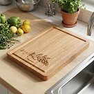 Cutting board 28x18x1.5 cm