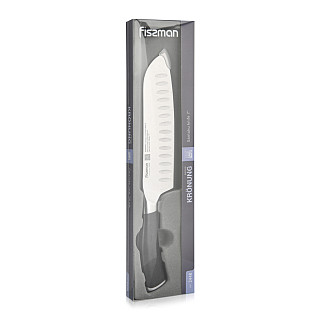 7" Santoku knife KRONUNG (X50CrMoV15 steel)