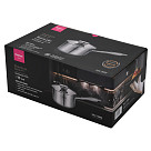 Sauce pan PREMIUM ONE 16x9 cm / 1,6 LTR with glass lid (stainless steel)