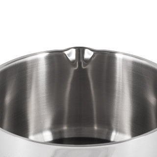 Кастрюля из нержавеющей стали индукционная 4,5 л / 22 см Fabia