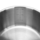 Stockpot PREMIUM ONE 20x11 cm / 3.1 LTR with glass lid (stainless steel)