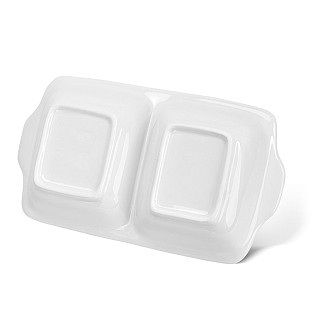 Divided egg plate EASTER 22.5x12.5 cm