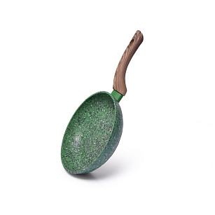 Frying pan MALACHITE 20x4.5 cm with induction bottom (aluminium with non-stick coating)