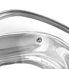 Shallow casserole EXCLUSIVE PRO 26x9 cm / 4.6 LTR with glass lid (stainless steel)