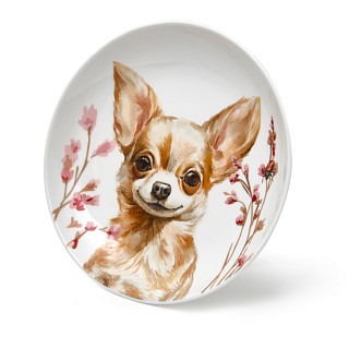 Šķīvis DOGS 14,5 cm (jaunais kaula porcelāns)