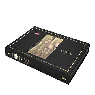 LA PLATA 24 pcs cutlery set (stainless steel)