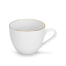 Puodeliai su lėkštutėmis 120 ml / 4 vnt. Floree (porcelianas)