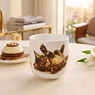 Krūze CATS 380 ml (jaunais kaula porcelāns)