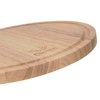 Virtuves dēlīts 25 cm (gumijas koks)