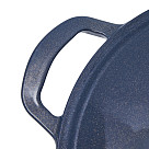 Stockpot LE MANS BLUE 24x11.5 cm / 4.5 LTR with lid (enamel cast iron)
