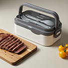 Lunch box 1000 ml / 21 cm (plastic)