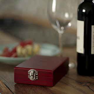 Wine accessories set 3 pcs. (stainless steel+ zinc alloy), art 1971