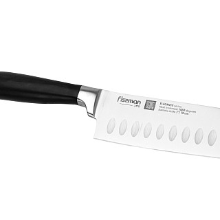 Peilis ELEGANCE Santoku 18cm (X50CrMoV15 plienas)