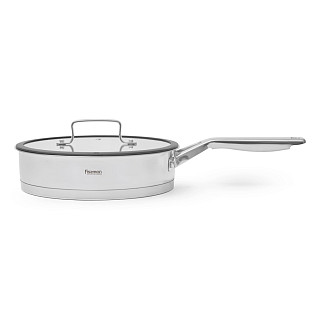 Deep frying pan FABIA 24 cm with glass lid
