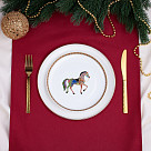 4 šķīvju komplekts ZIRGS 20 cm (porcelāns)